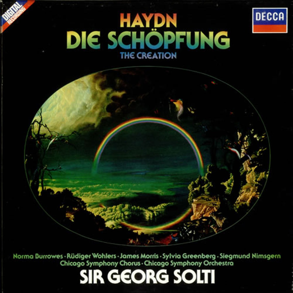 Franz Joseph Haydn Die Schopfung UK 2-LP vinyl record set (Double LP Album) D262D2