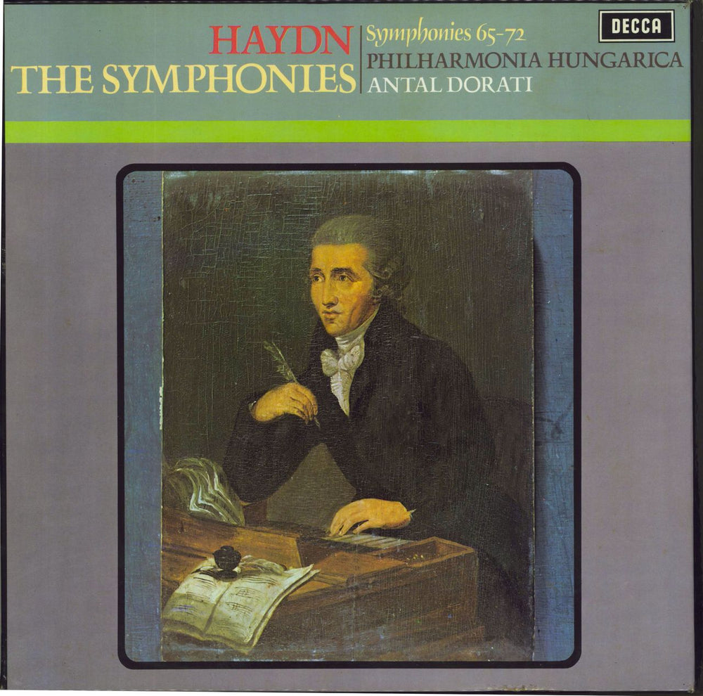 Franz Joseph Haydn The Symphonies (65-72) UK Vinyl Box Set HDNF27-30