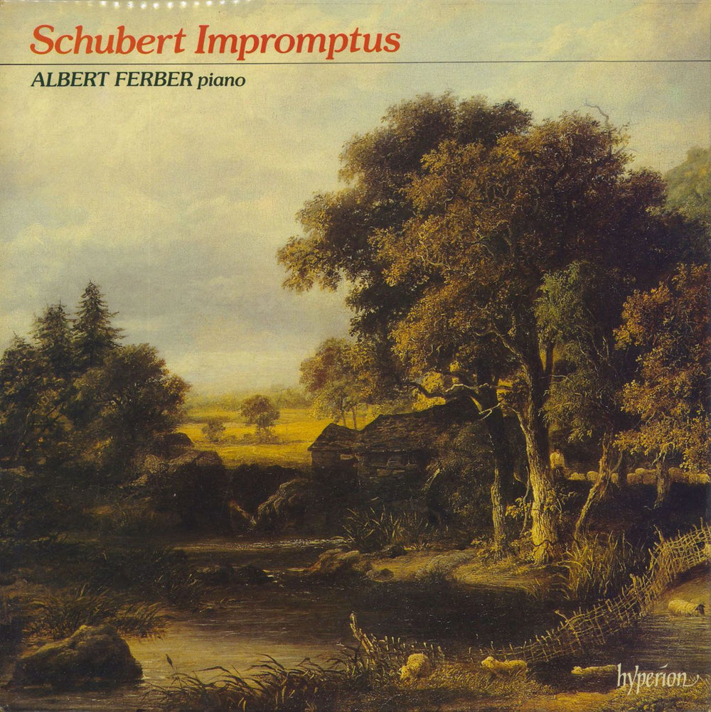 Franz Schubert Schubert Impromptus German vinyl LP album (LP record) A66034