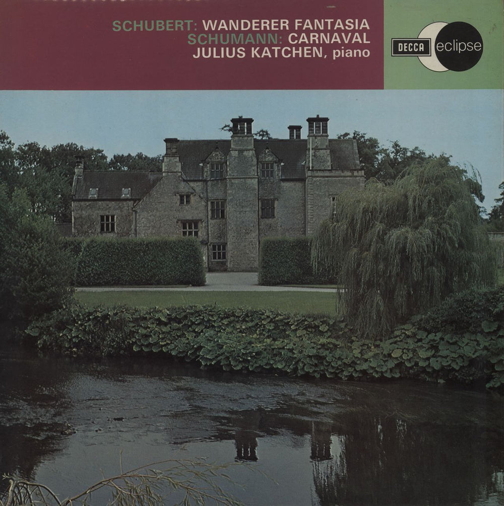 Franz Schubert Schubert: Wanderer Fantasia / Schumann: Carnaval UK vinyl LP album (LP record) ECS590