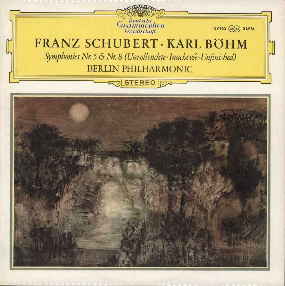 Franz Schubert Symphonien Nr. 5 & Nr. 8 (Unvollendete Inachevée Unfinished) German vinyl LP album (LP record) 139162