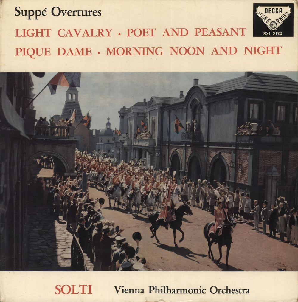 Franz Von Suppé Suppé Overtures - 1st UK vinyl LP album (LP record) SXL2174