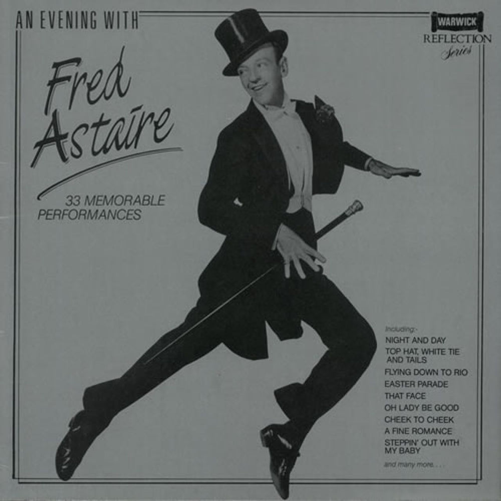 Fred Astaire An Evening With Fred Astaire UK vinyl LP album (LP record) WW2050