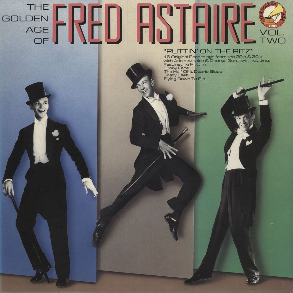 Fred Astaire The Golden Age Of Fred Astaire Vol 2 UK vinyl LP album (LP record) GX4125381