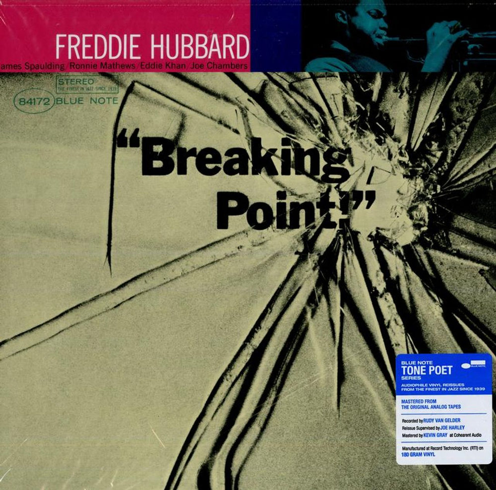 Freddie Hubbard Breaking Point - Tone Poet Series- Sealed US vinyl LP album (LP record) B0033315-01