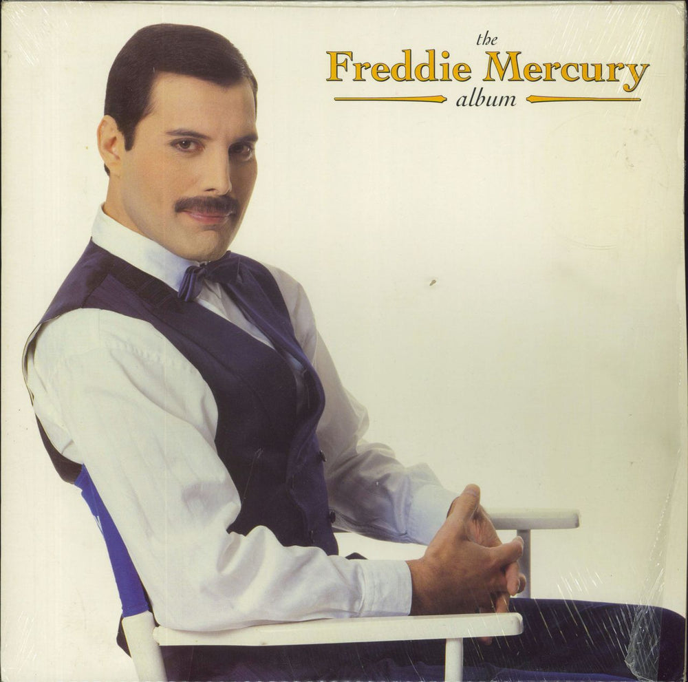 Freddie Mercury The Freddie Mercury Album - Shrink UK vinyl LP album (LP record) PCSD124