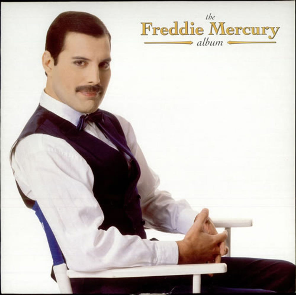 Freddie Mercury The Freddie Mercury Album - VG/EX UK vinyl LP album (LP record) PCSD124