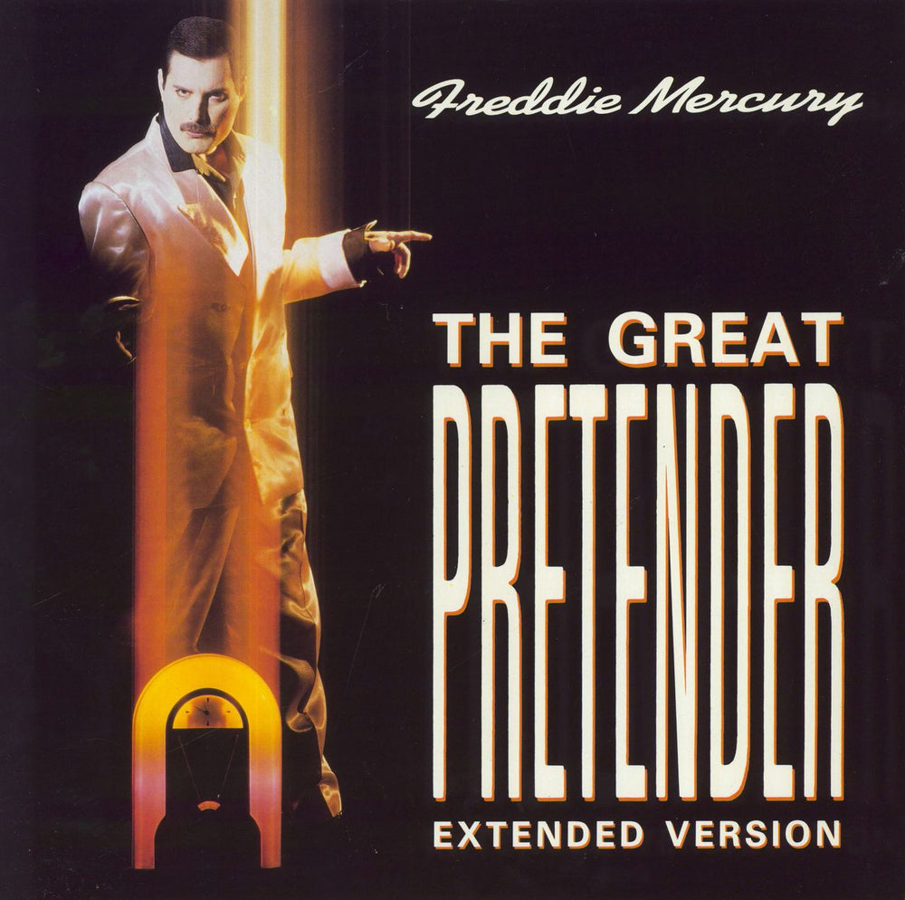 Freddie Mercury The Great Pretender UK 12" vinyl single (12 inch record / Maxi-single) 12R6151