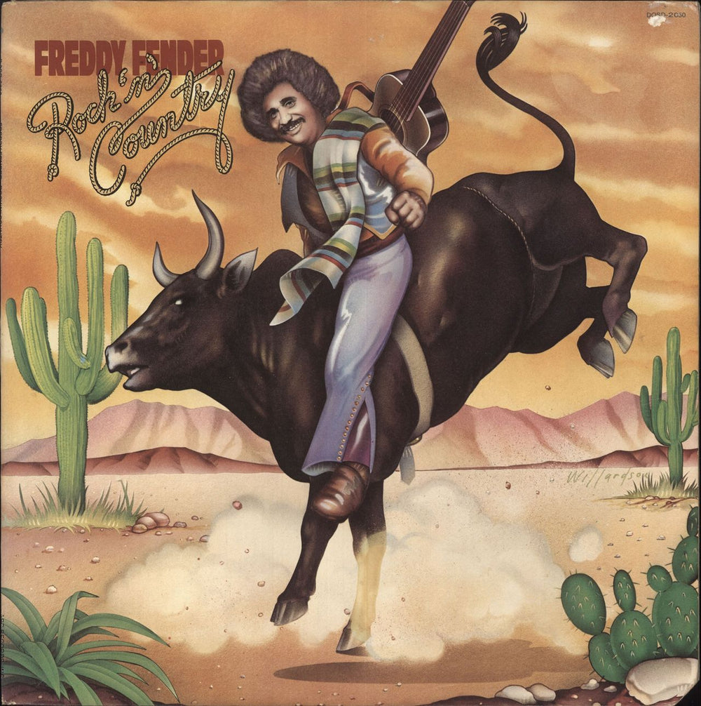 Freddy Fender Rock 'N' Country US vinyl LP album (LP record) DOSD-2050