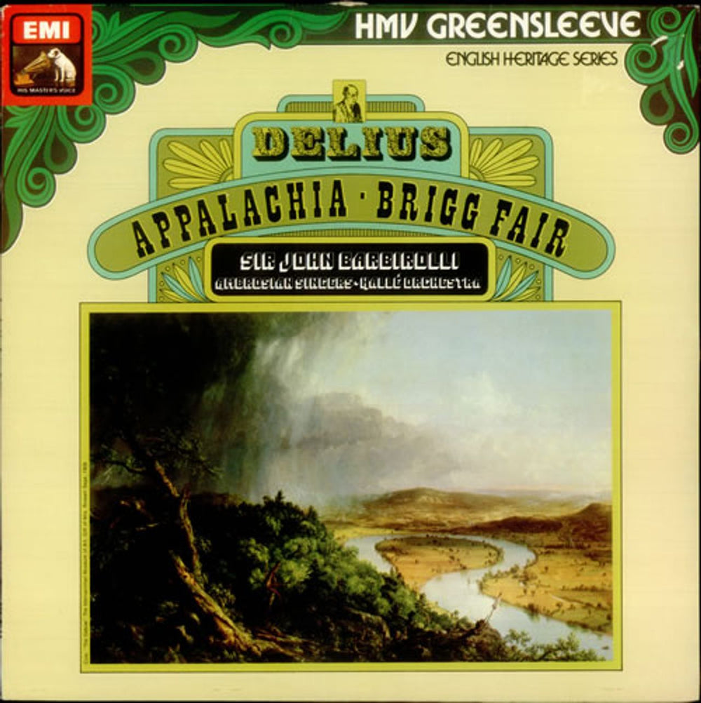 Frederick Delius Appalachia & Brigg Fair UK vinyl LP album (LP record) ESD7099