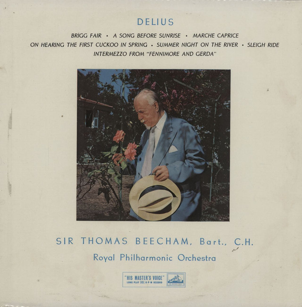 Frederick Delius Delius - 1st UK vinyl LP album (LP record) ALP1586