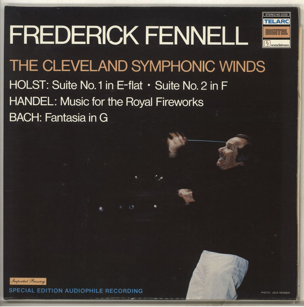 Frederick Fennell Holst / Handel / Bach German vinyl LP album (LP record) 5038