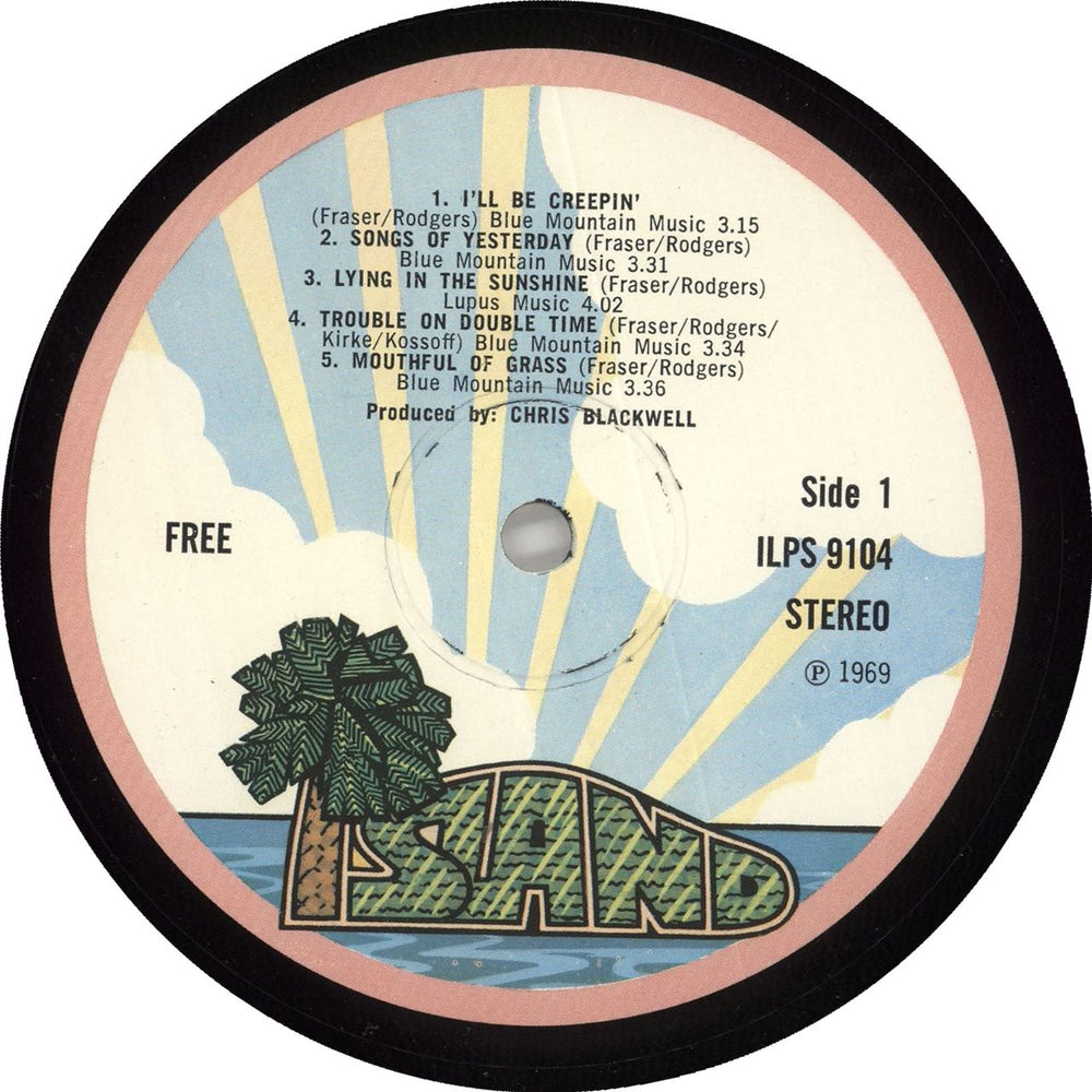 Free Free - 2nd UK vinyl LP album (LP record)