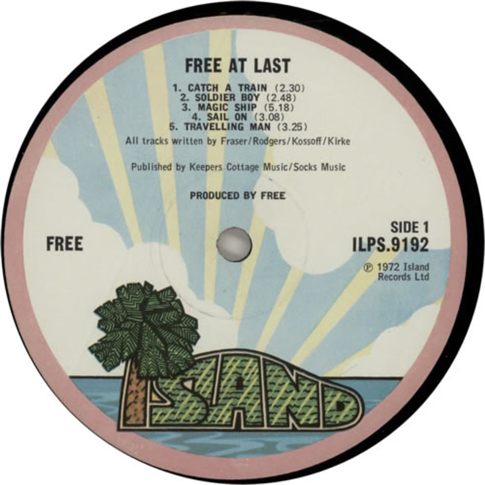 Free Free At Last - 1st - stickered UK vinyl LP album (LP record) FRELPFR186417