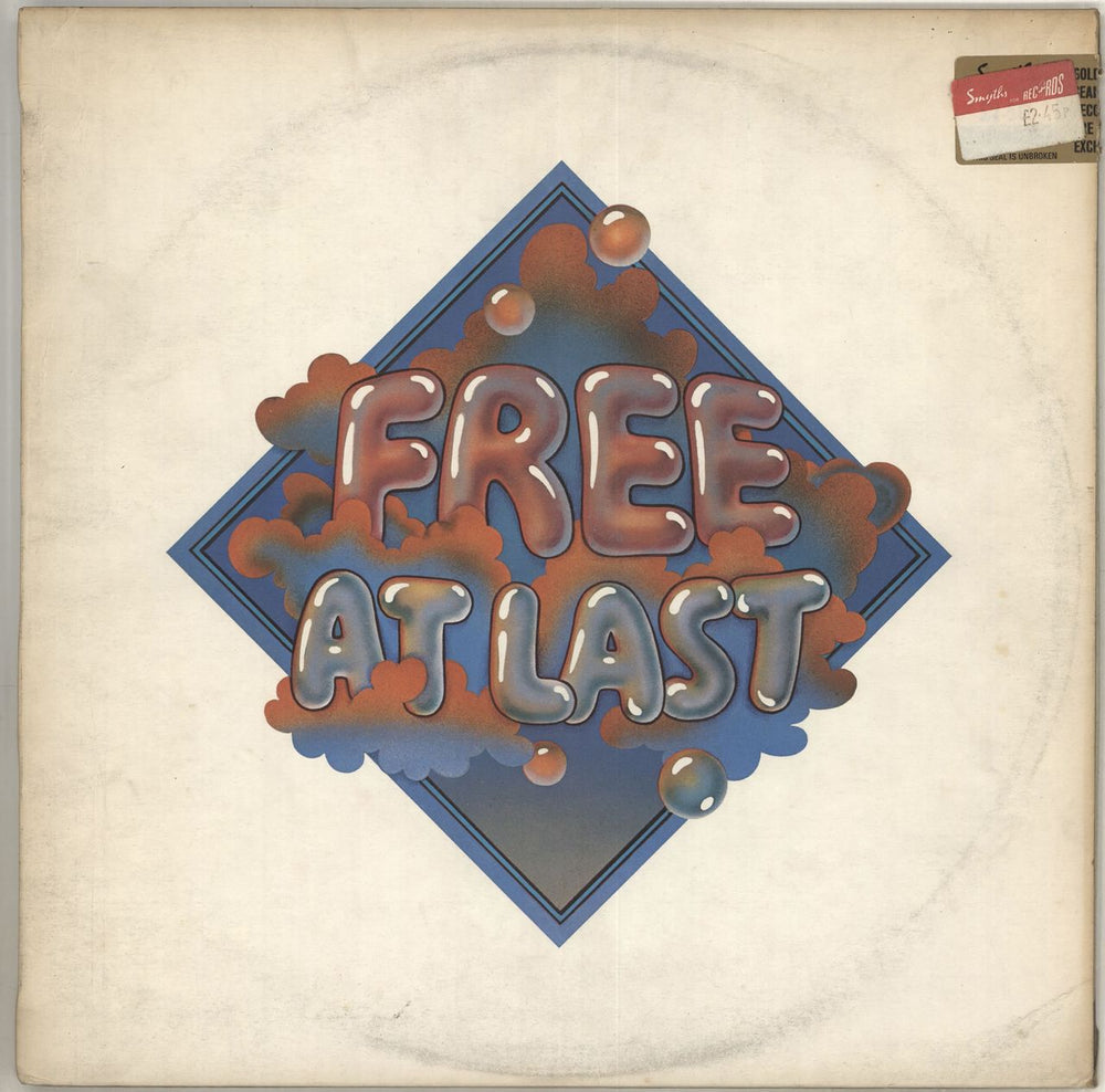 Free Free At Last - 1st - stickered UK vinyl LP album (LP record) ILPS9192