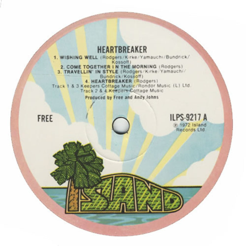 Free Heartbreaker - 1st + Inner UK vinyl LP album (LP record) FRELPHE130492