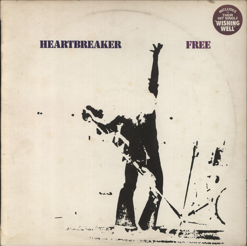 Free Heartbreaker - 1st + Inner - VG+ UK vinyl LP album (LP record) ILPS9217