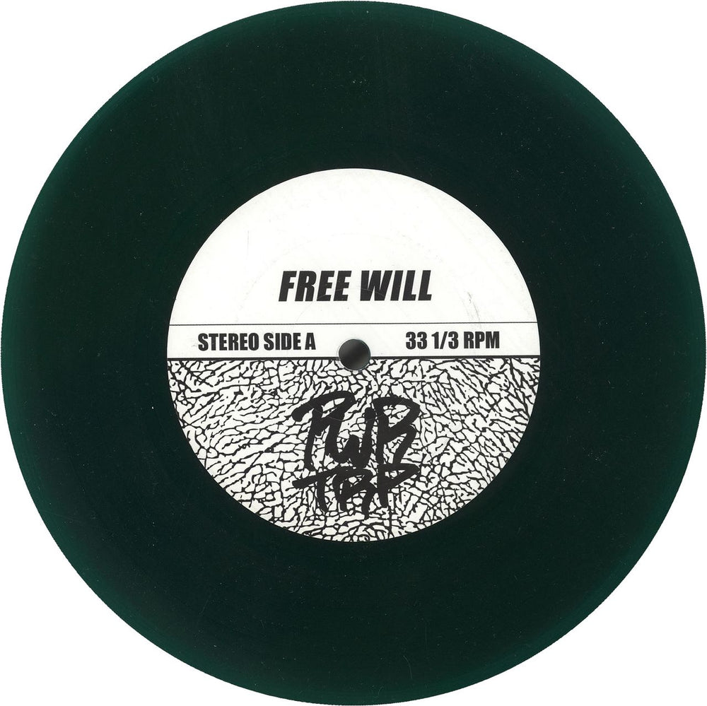 Free Will Where The Rats Feed - Green Vinyl German 7" vinyl single (7 inch record / 45) 07-07WH741937