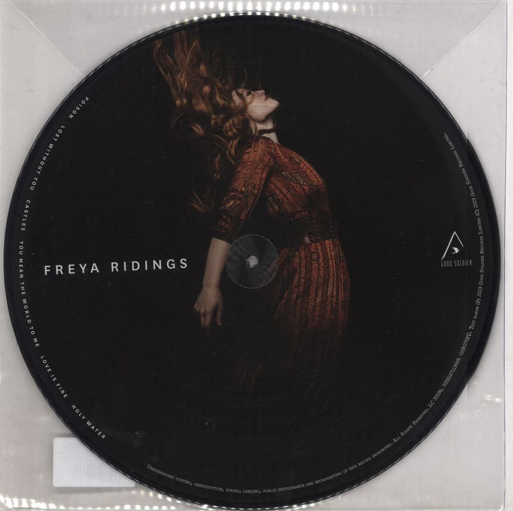 Freya Ridings Freya Ridings UK picture disc LP (vinyl picture disc album) 5056167113669