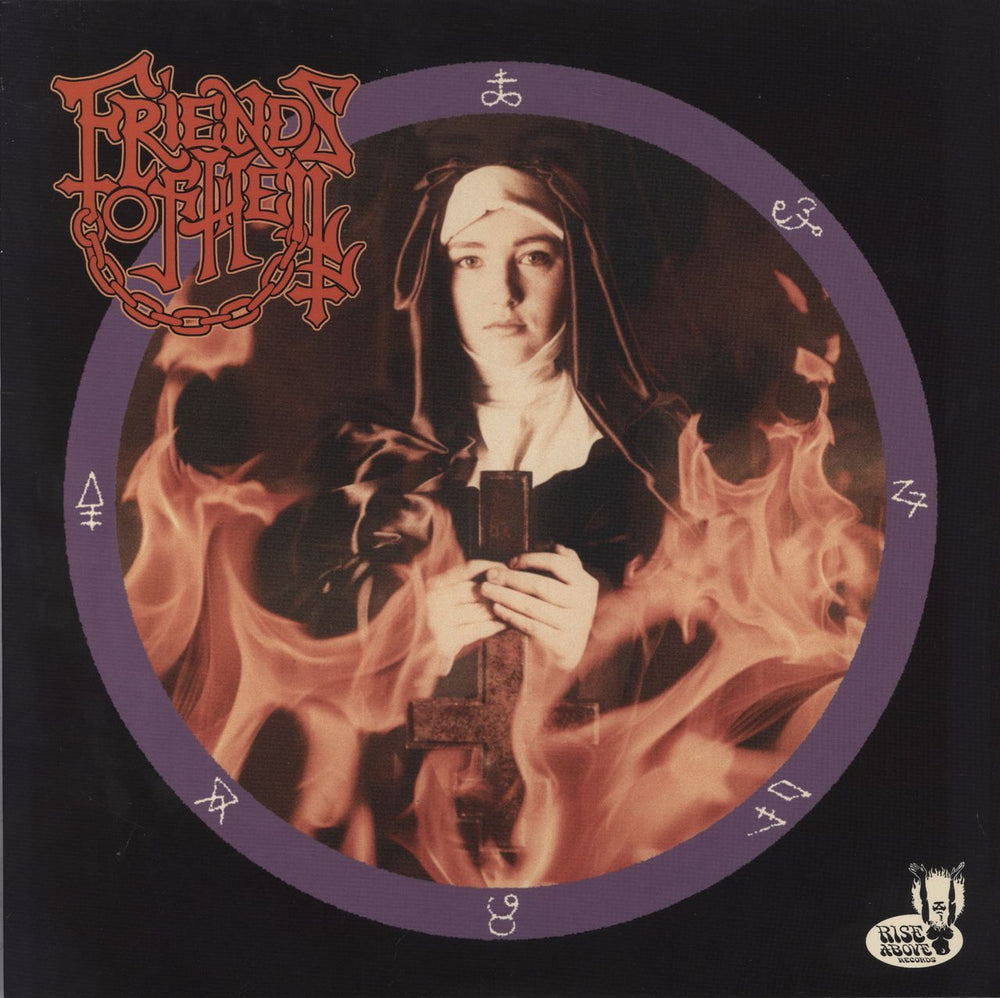 Friends Of Hell Friends of Hell UK vinyl LP album (LP record) RISELP247