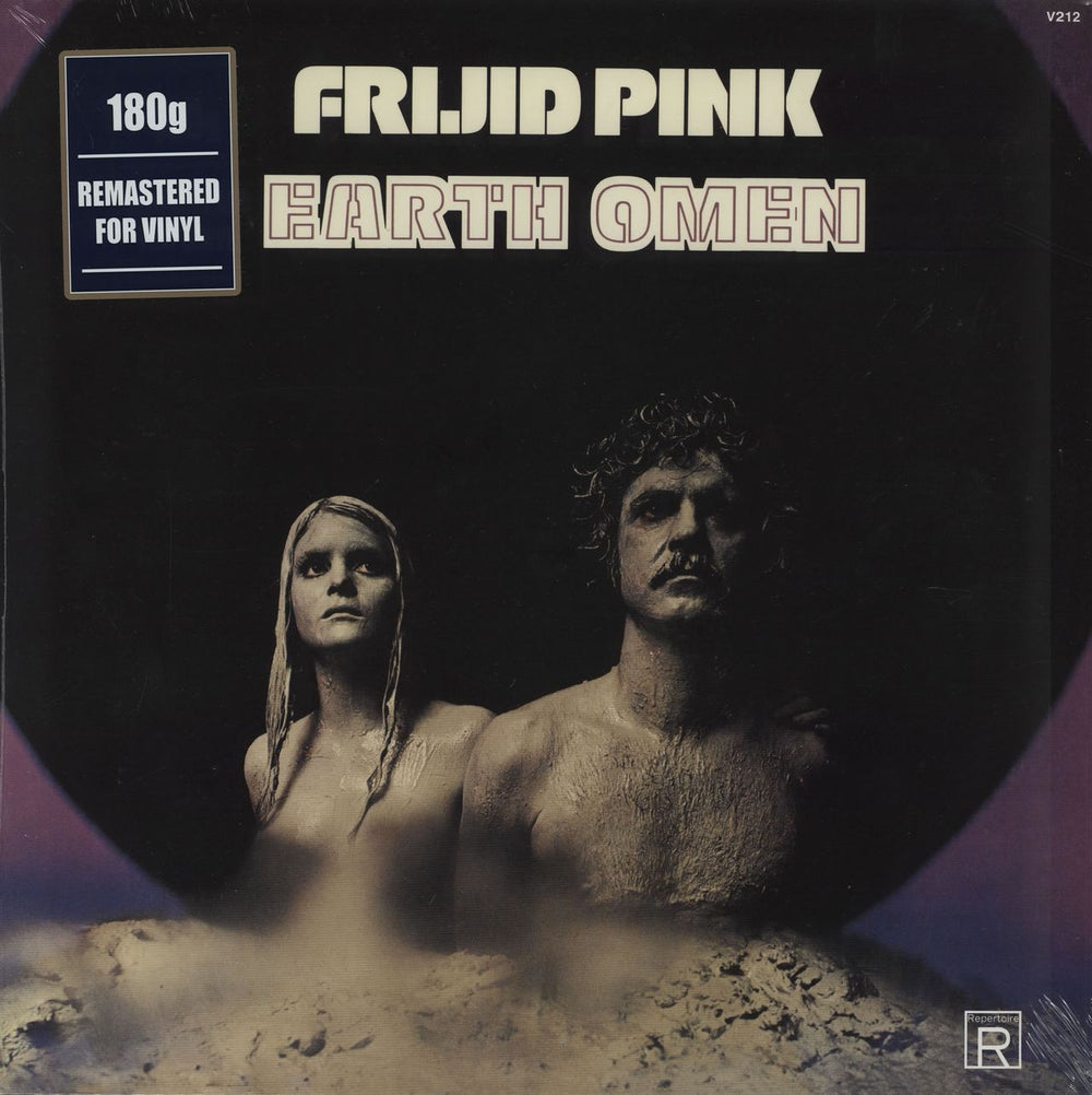 Frijid Pink Earth Omen - Sealed UK vinyl LP album (LP record) REP2317