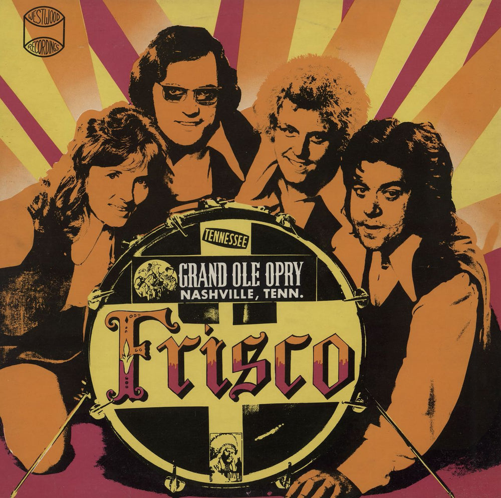 Frisco Frisco UK vinyl LP album (LP record) WRS053