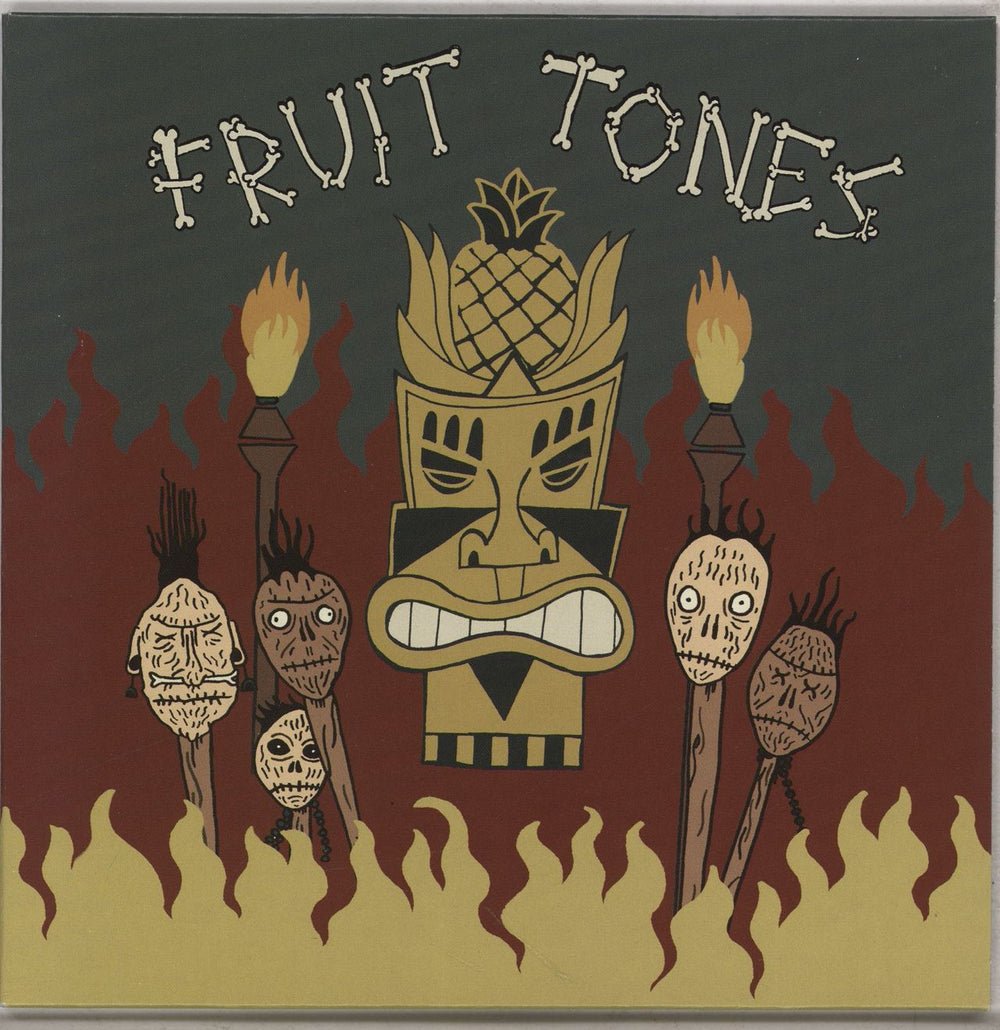 Fruit Tones Some Strange Voodoo - Clear Splattered Vinyl UK 7" vinyl single (7 inch record / 45) SBR012