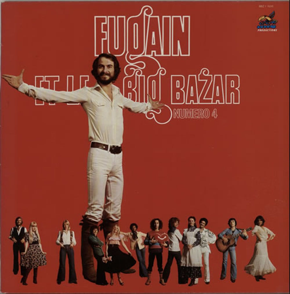 Fugain Et Le Big Bazar Numero 4 French vinyl LP album (LP record) BBZ17005