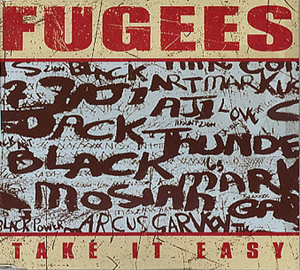 Fugees Take It Easy US Promo CD-R acetate CD-R ACETATE