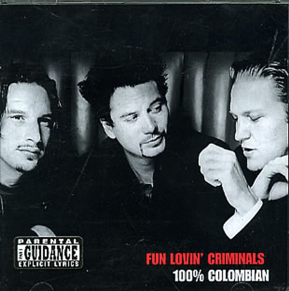 Fun Lovin Criminals 100% Colombian UK CD album (CDLP) 4970562