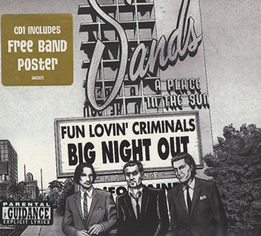 Fun Lovin Criminals Big Night Out UK 2-CD single set (Double CD single) FLC2SBI122676