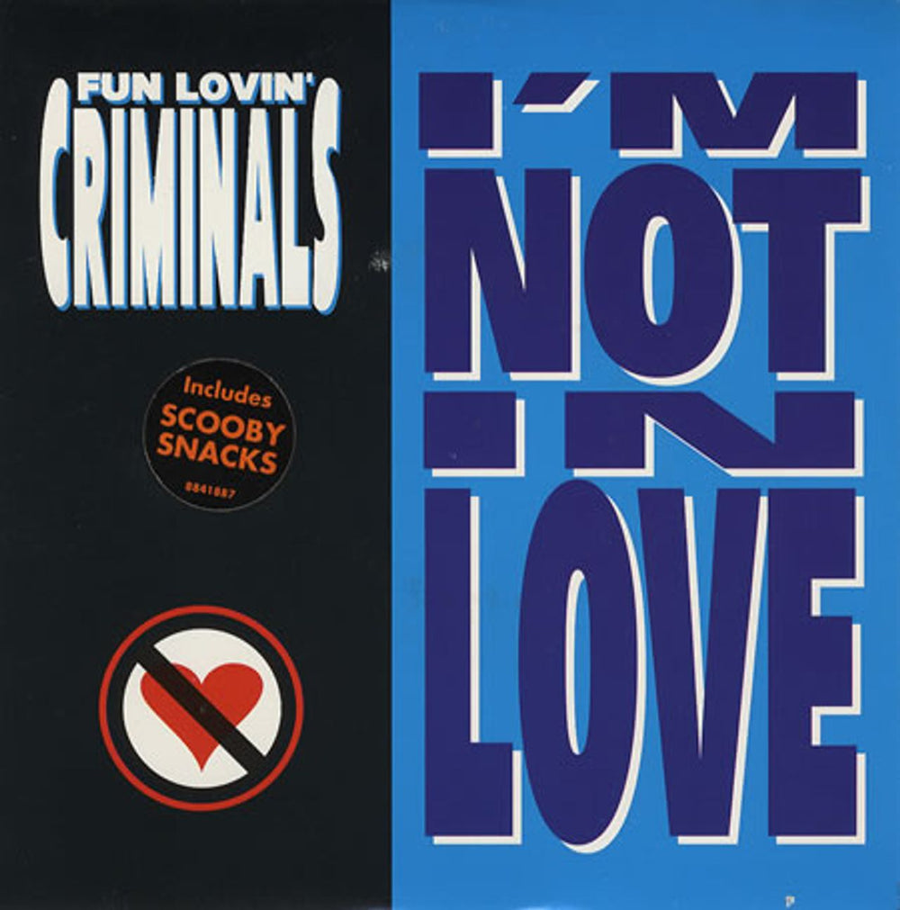 Fun Lovin Criminals I'm Not In Love UK 7" vinyl single (7 inch record / 45) CHS5060