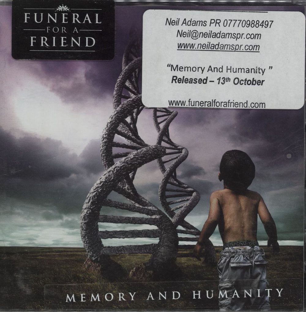 Funeral For A Friend Memory And Humanity UK CD album (CDLP) JOINUS003