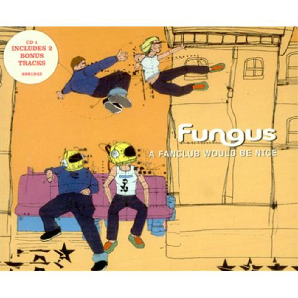 Fungus (90s) A Fanclub Would Be Nice UK 2-CD single set (Double CD single) CDFOODS126