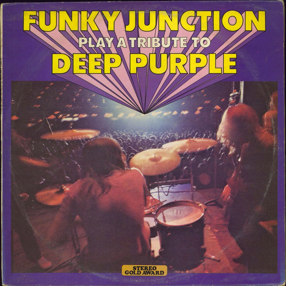 Funky Junction Play A Tribute To Deep Purple - VG UK vinyl LP album (LP record) MER373