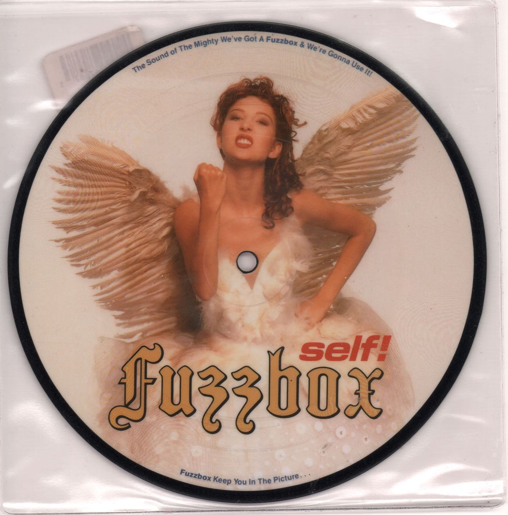 Fuzzbox Self! UK 7" vinyl picture disc (7 inch picture disc single) YZ408P