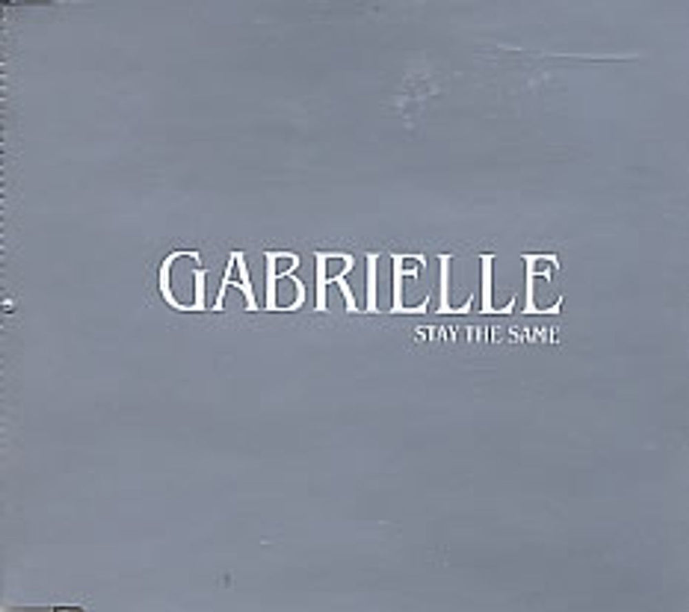 Gabrielle Stay The Same UK Promo CD single (CD5 / 5") GOBCDJ58