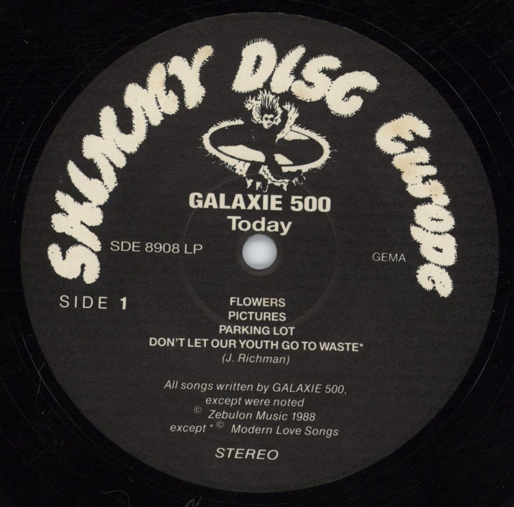 Galaxie 500 Today German vinyl LP album (LP record) GALLPTO518826