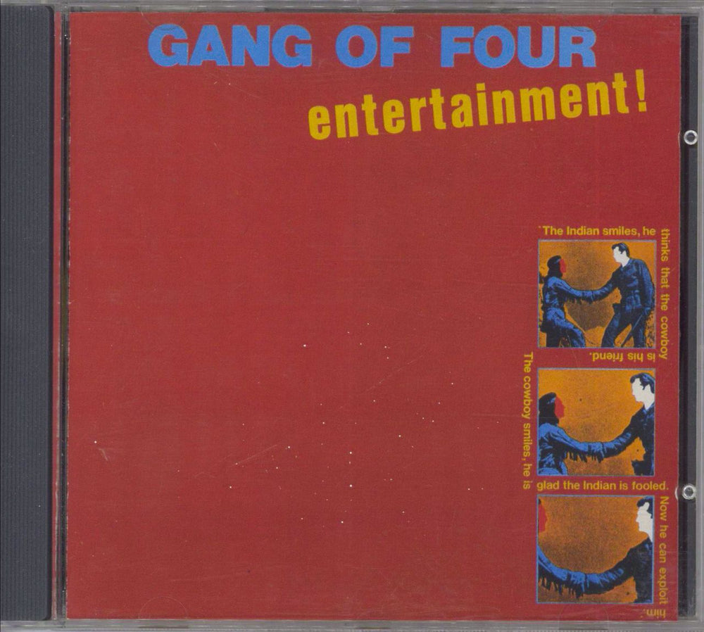 Gang Of Four Entertainment! US CD album (CDLP) 724383214624