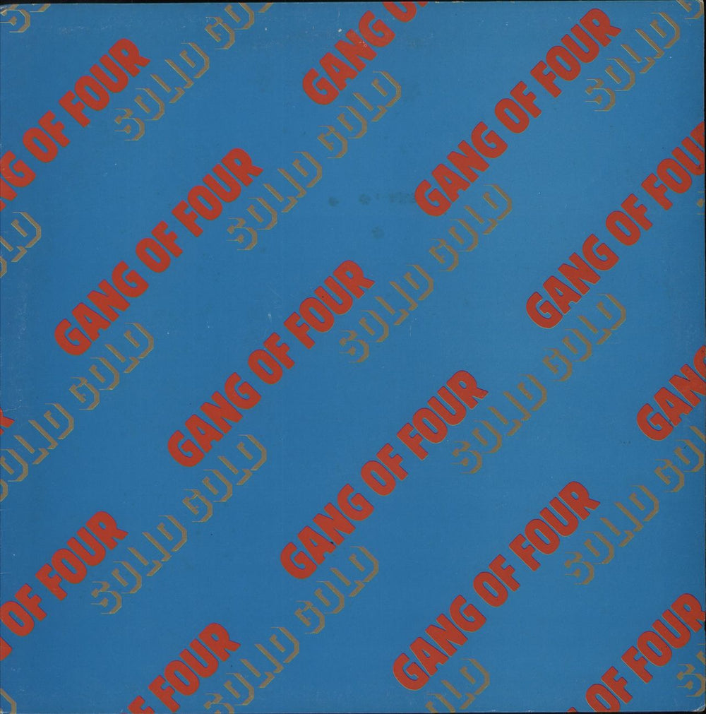 Gang Of Four Solid Gold - Factory Sample UK vinyl LP album (LP record) EMC3364