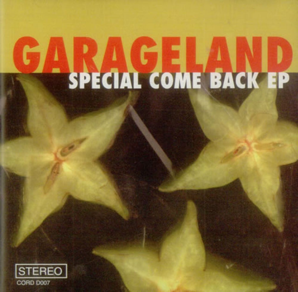 Garageland Special Come Back EP UK CD single (CD5 / 5") CORDD007