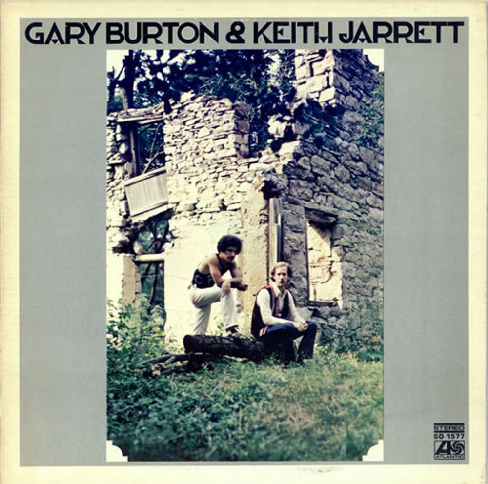 Gary Burton Gary Burton & Keith Jarrett US vinyl LP album (LP record) SD1577