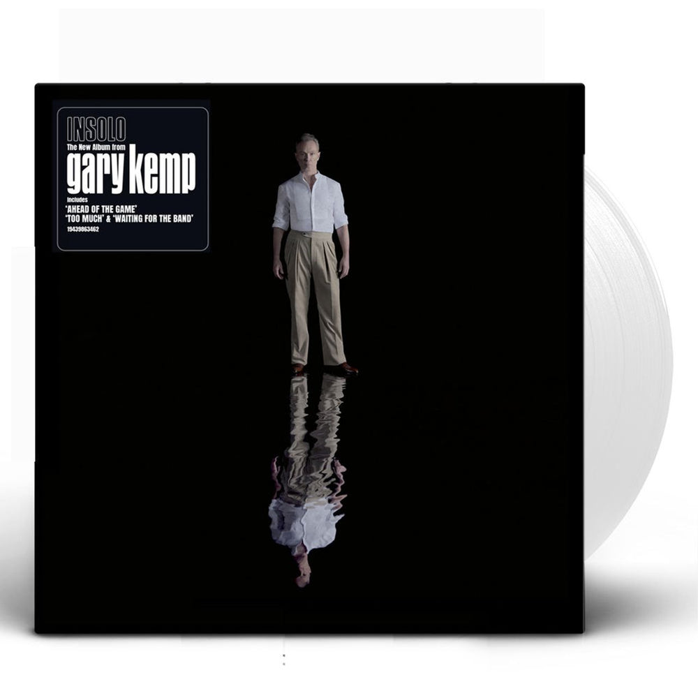 Gary Kemp INSOLO - Clear Vinyl + Signed Print - Sealed UK vinyl LP album (LP record) GKELPIN774780