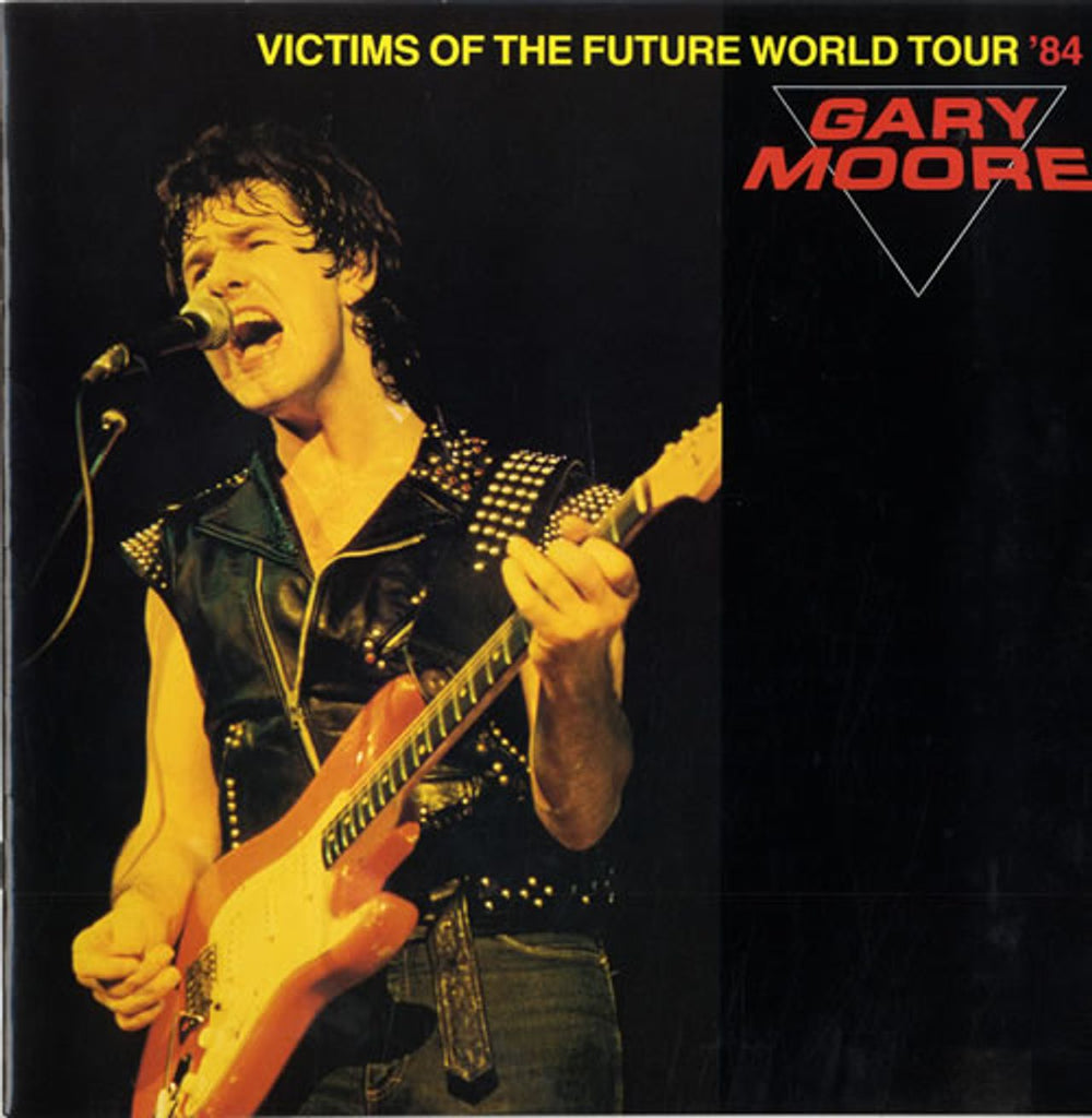 Gary Moore Victims Of The Future World Tour '84 UK tour programme TOUR PROGRAMME