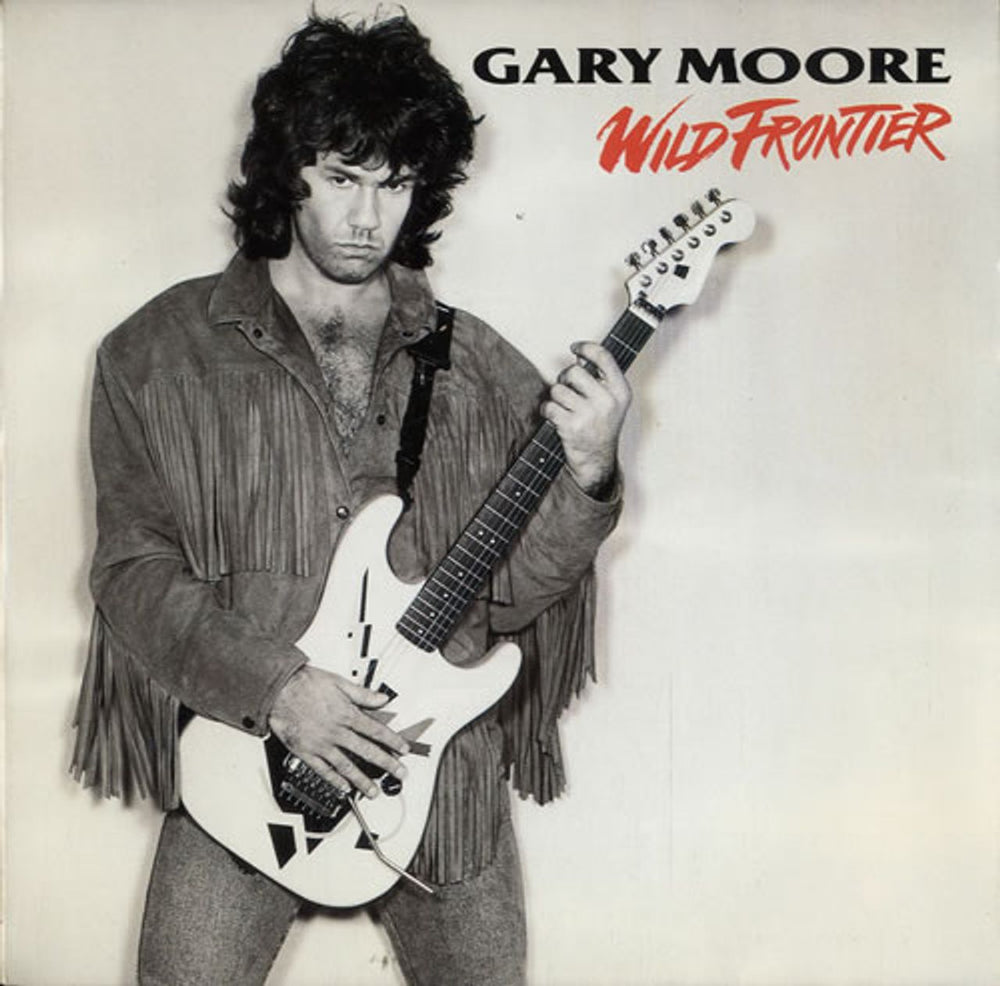 Gary Moore Wild Frontier UK 7" vinyl single (7 inch record / 45) TEN159