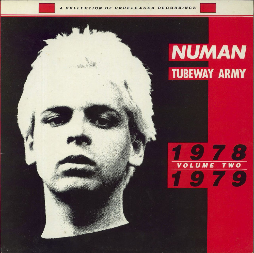 Gary Numan 1978-79 Volume Two - Red Vinyl UK 12" vinyl single (12 inch record / Maxi-single) BEG123E