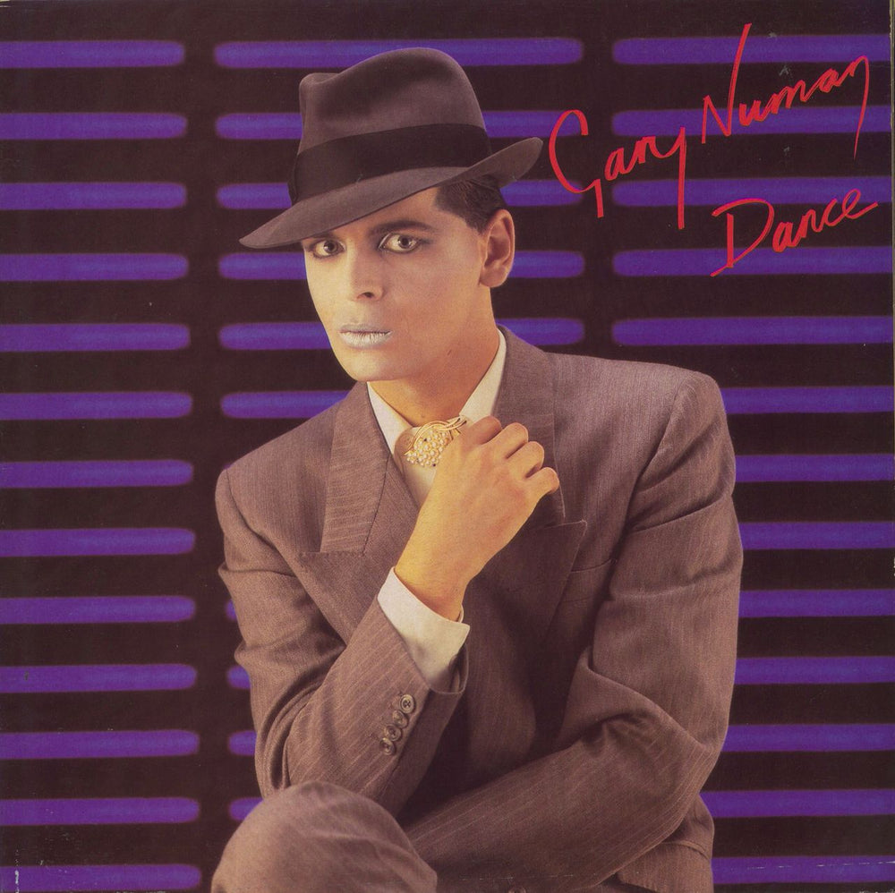 Gary Numan Dance + Poster UK vinyl LP album (LP record) BEGA28