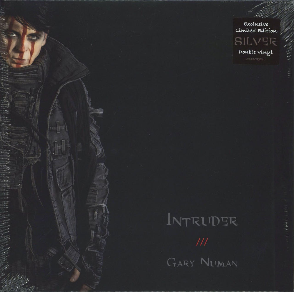 Gary Numan Intruder - Silver Vinyl - Sealed UK 2-LP vinyl record set (Double LP Album) 538658721