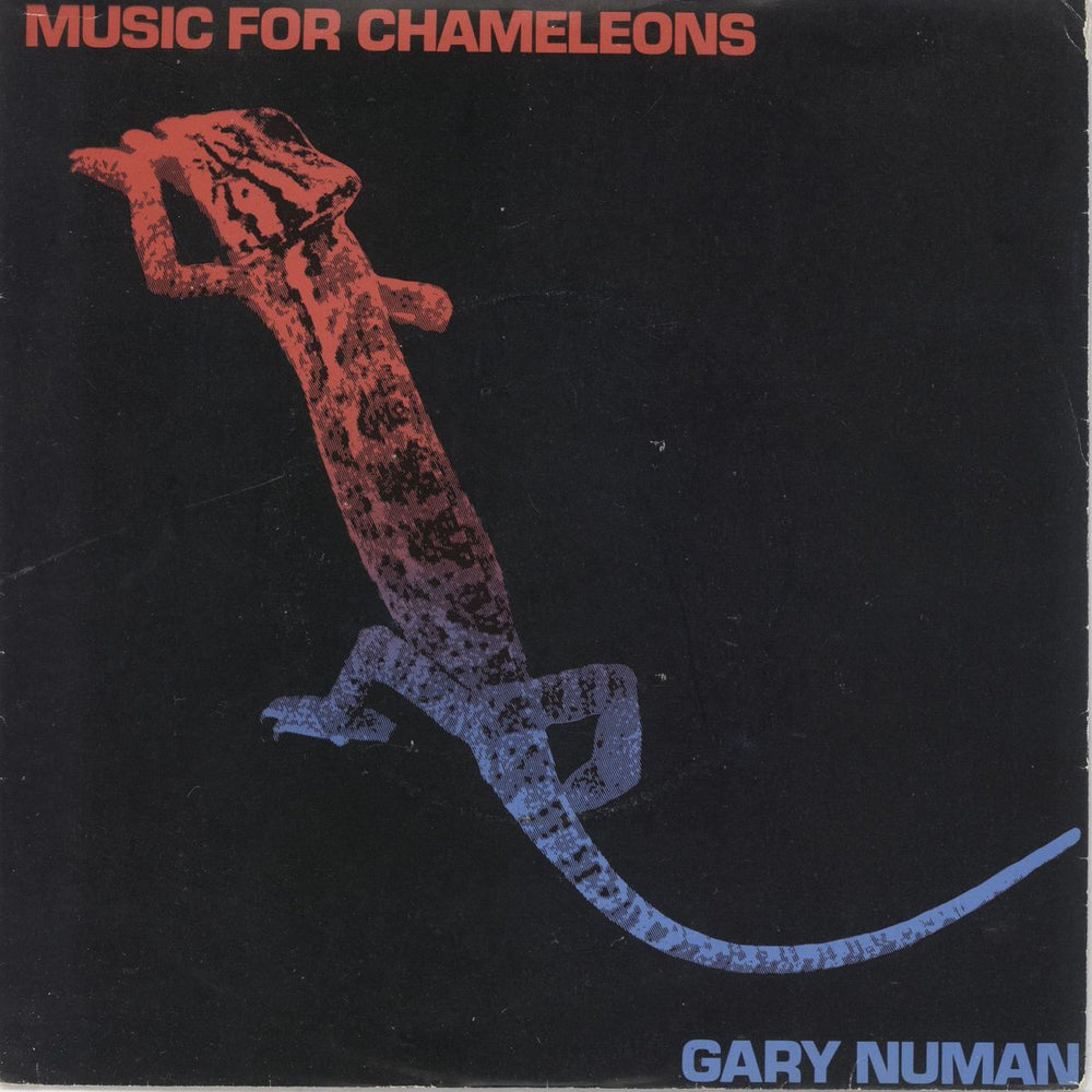 Gary Numan Music For Chameleons - Misprint Irish 7" vinyl single (7 inch record / 45) BEG70