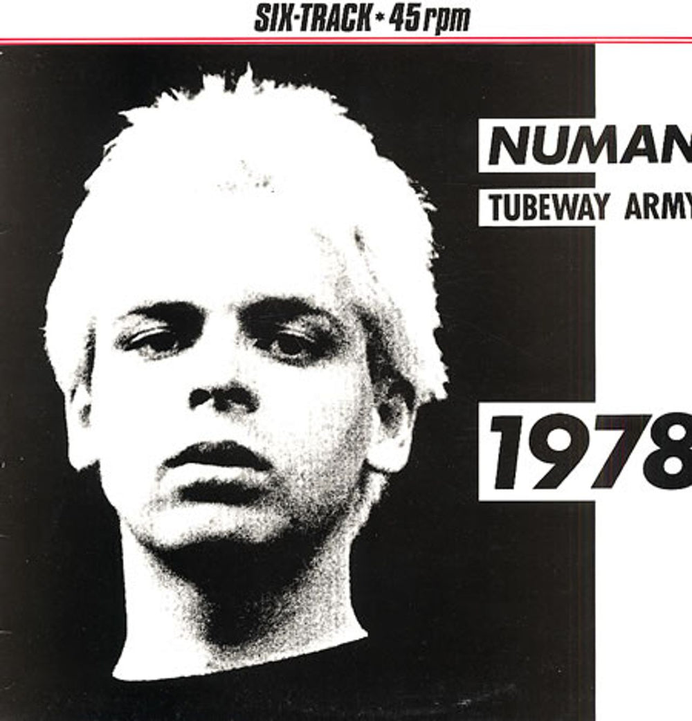 Gary Numan Numan / Tubeway Army 1978 - Yellow vinyl UK 12" vinyl single (12 inch record / Maxi-single) BEG92E